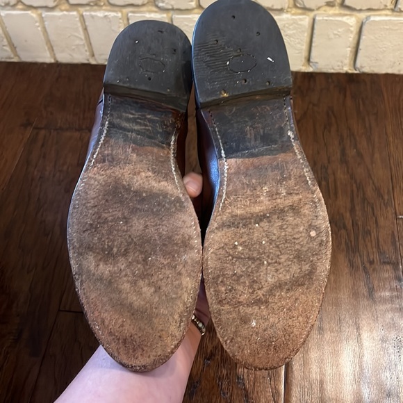 Vintage Justin Roper Brown Boots Size 8.5 Wide - Picture 7 of 7